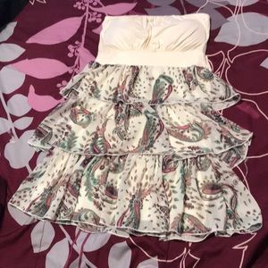 rue 21 short tan tradesy dress